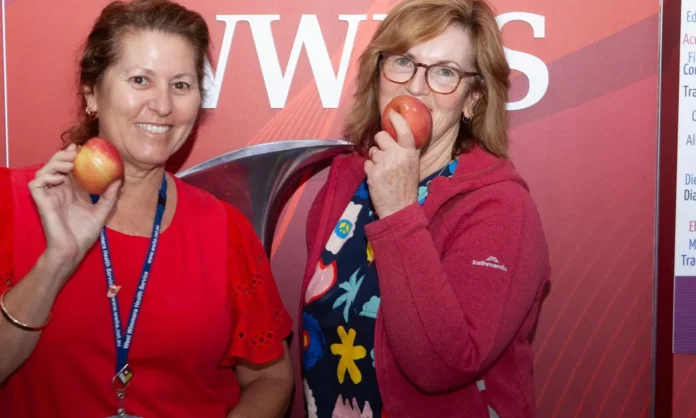 Community Health Nurses Nicole Schneider and Janine Clark.