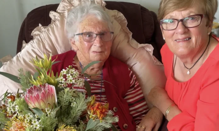 Beryl Meyer 103 with Legette Pamela Deckert.