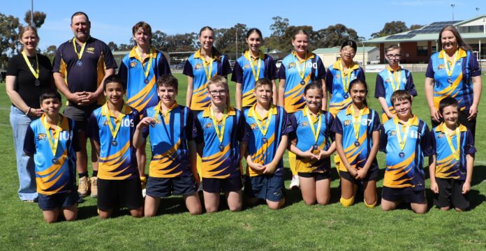 Nhill Leopards team. Photo Rachel Clark.