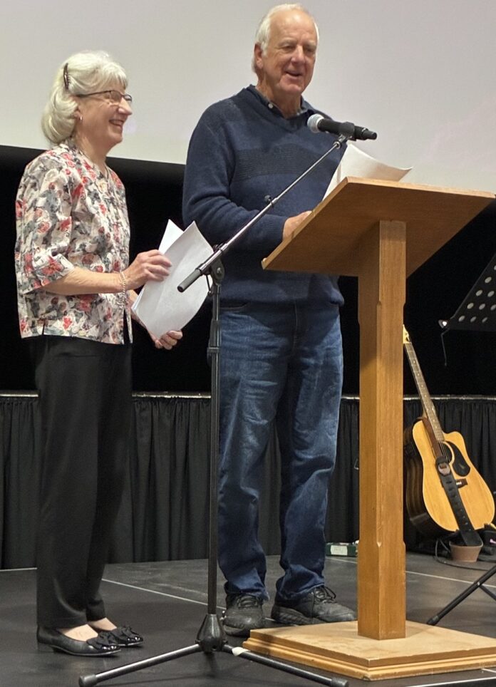Marg Millington and Paul Heyne.