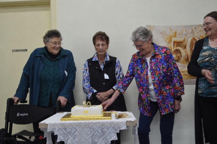Judy Warner, Cheryl Lowe and Melva Hall