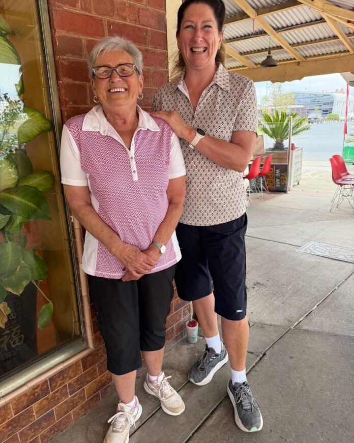 Jean Clark and Kerri Lynch.
